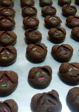 Choco "doggie" cookies