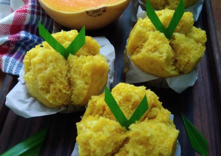 gambar untuk resep makanan Roti Kukus Butternut Pumpkin