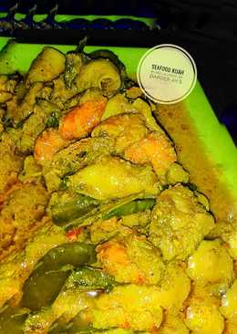 Seafood kuah bumbu kuning