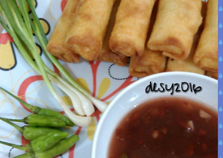 gambar untuk resep Lumpia Basah Tauco Manis