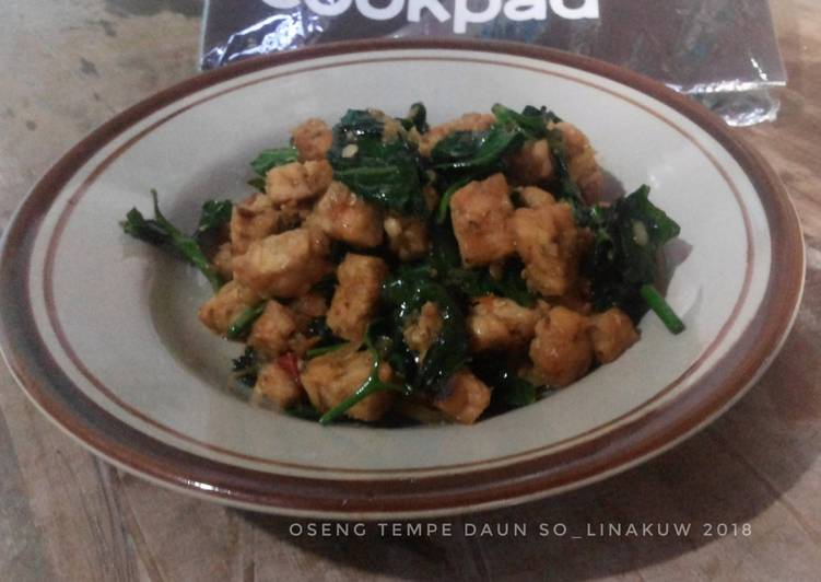 #8 Oseng Tempe Daun So