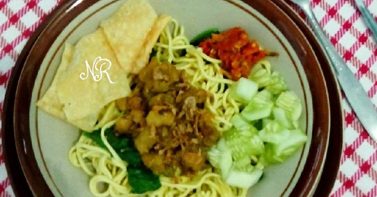 Resep Mie Ayam Pangsit ala Niken Rosanti