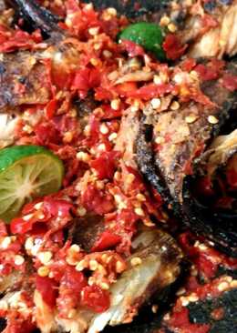 Sambal Ikan Pari Asap