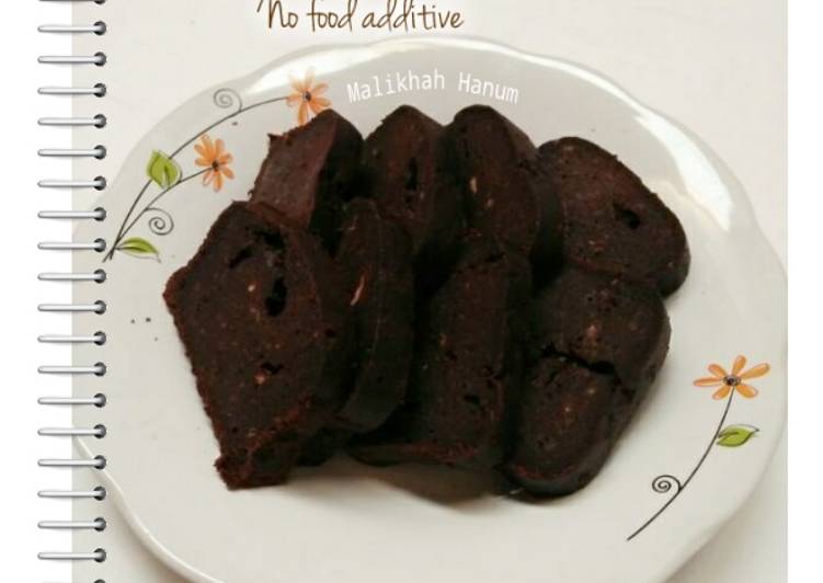 resep Brownies Pisang Gluten Free tanpa bahan pengembang