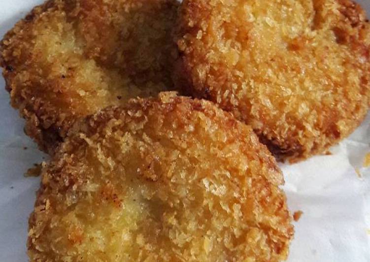 gambar untuk resep Patty Crispy Chicken untuk burger