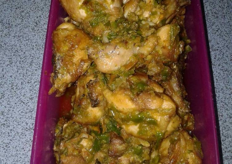 Resep Ayam Sambal Ijo - monikaayuamelia
