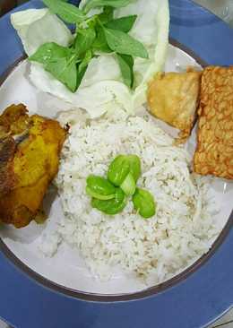 Home made nasi liwet ricecooker