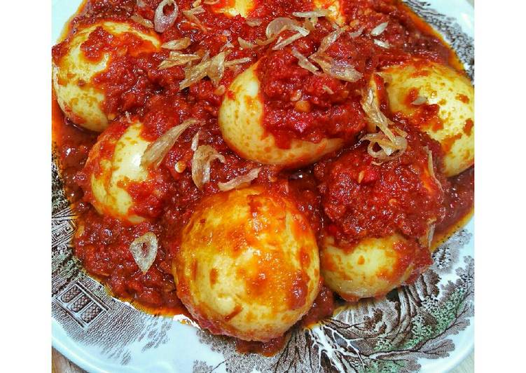  Resep Balado Telur Pedas oleh ShindyVa Dapoer Mahier 