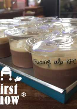 Puding vla ala KFC