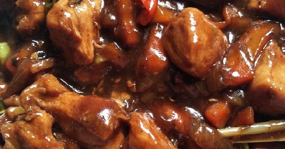 16 resep ayam saos blackpapper enak dan sederhana - Cookpad