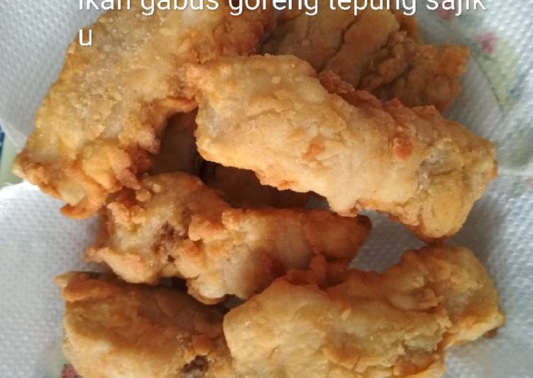 8122365 Ikan Gabus Goreng Tepung Sajiku