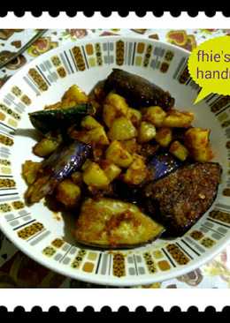 Balado Terong Kentang Simpel