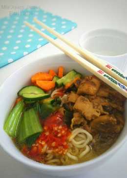 Mie Ayam Jamur (#postingrame2_mie)