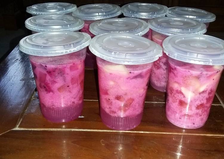 Resep Es Nano Nano Kiriman dari Meela Arozah