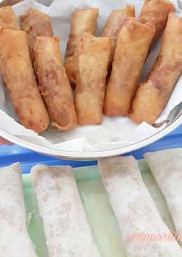 Lumpia goreng isi rebung