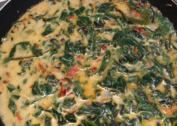 gambar untuk resep makanan Sayur Daun Singkong