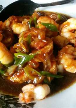 Tahu Udang Saus Mentega