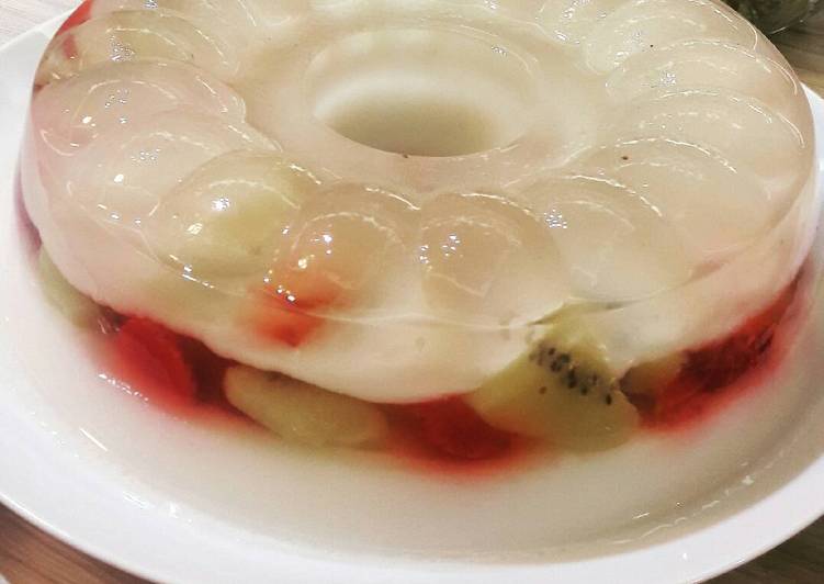 cara membuat Puding merah putih HUT RI ke 72 ala Chef Restu #merahputih