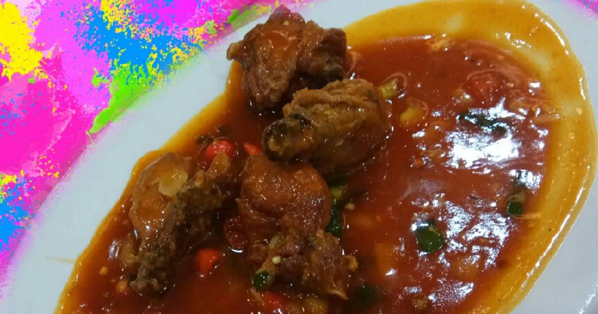 19 resep ayam saus rica2 enak dan sederhana Cookpad