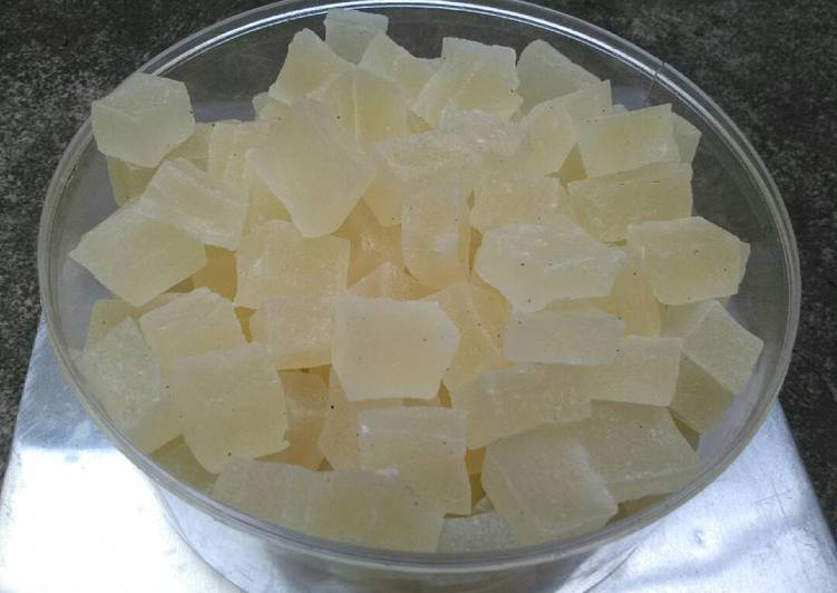 resep Permen jelly