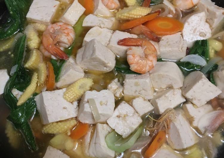 resep masakan Capcay udang campur