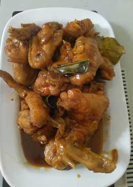 Chiken wing saus tiram