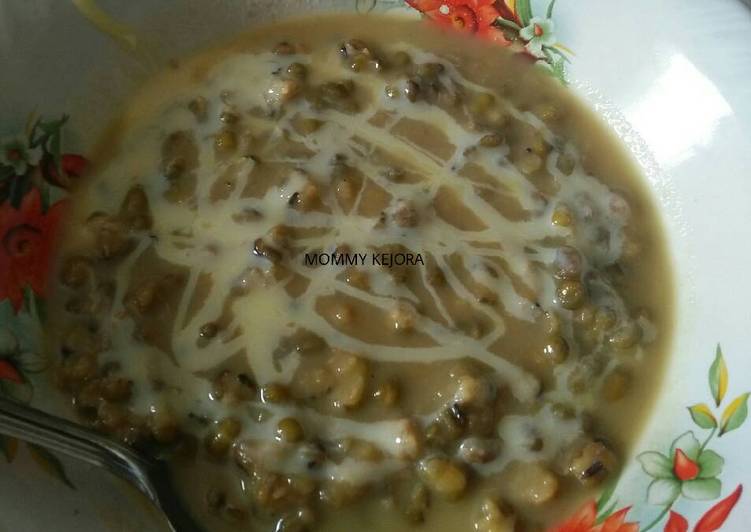 resep Bubur Kacang Ijo (Magic com)