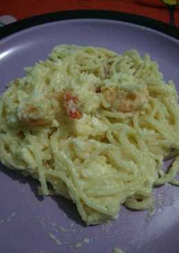 Spagetty Carbonara Udang