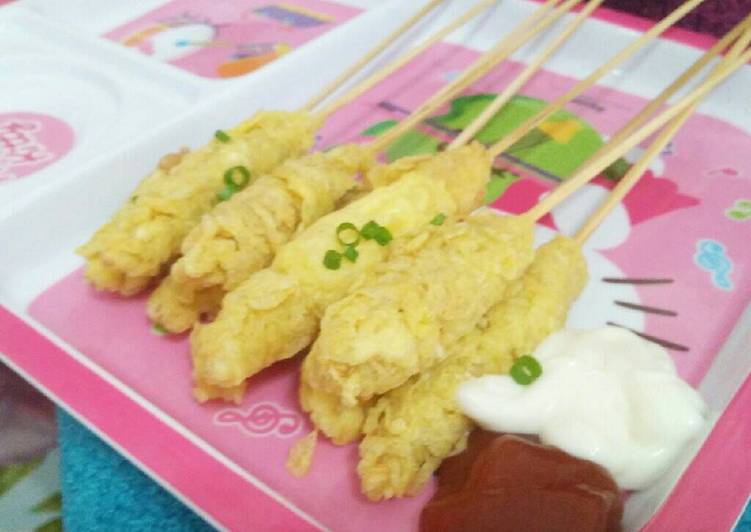 Resep Sate telur gulung mpasi 15bulan oleh Mama Almahyra ...