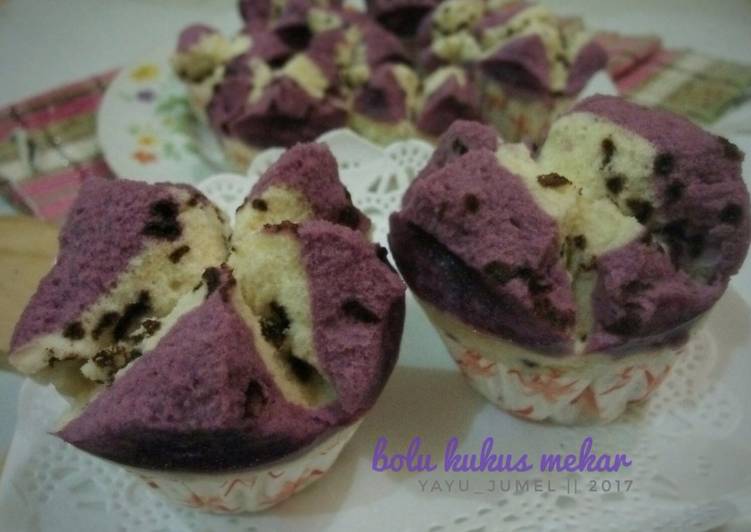 resep masakan Bolu Kukus bintik Mekar cantik????