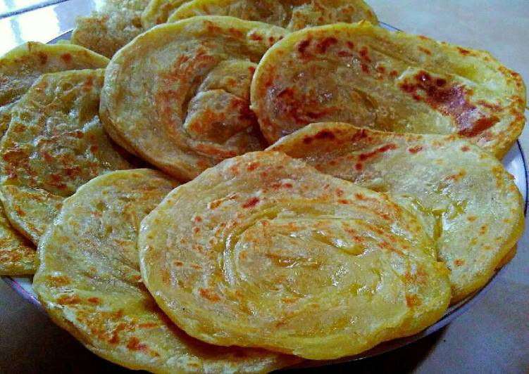 gambar untuk cara membuat Roti maryam/canai