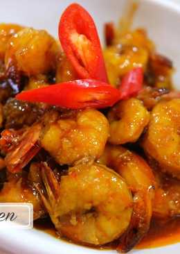 Udang Saus Pedas Manis