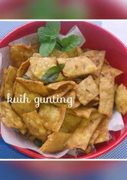 Kuih gunting malaysia. #bikinramadanberkesan