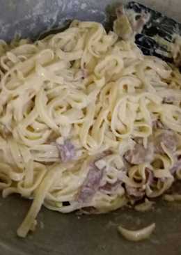 Creamy Fettucini (amatiran)