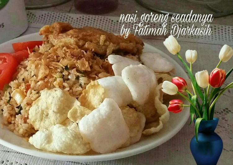 resep masakan Nasi goreng seadanya