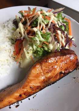 Salmon Madu Panggang