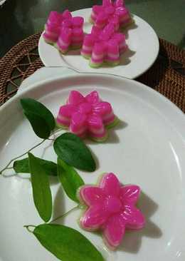 Kue lapis sakura