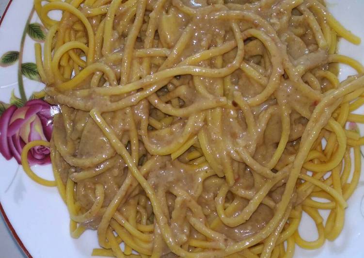 resep masakan Mie lidi/ mie gomak