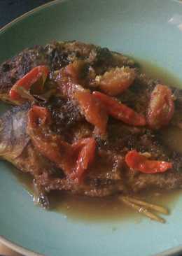 Pindang ikan mas khas sunda (presto)