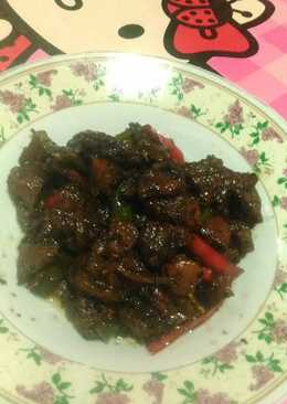 Resep Rumahan Sapi Lada Hitam