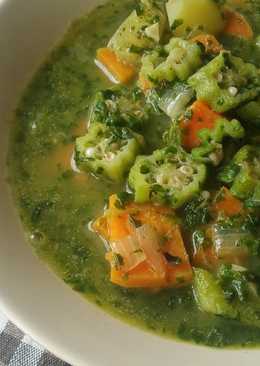 Okra soup