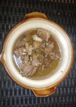 Krecek daging kambing bumbu simple