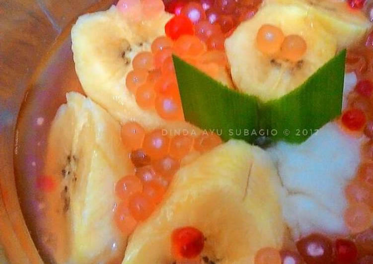 Bubur Sumsum Kuah Pisang