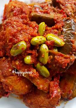 Balado terong pete