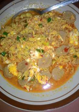 Mie Rebus Sambel Merah