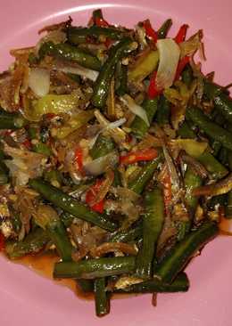 Kacang panjang teri medan