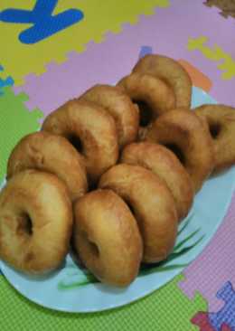 Donat madu empuk (tanpa kentang) ala NCC 