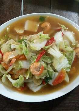 Cah Sawi Udang