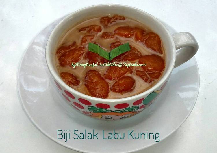 gambar untuk resep Biji salak labu kuning