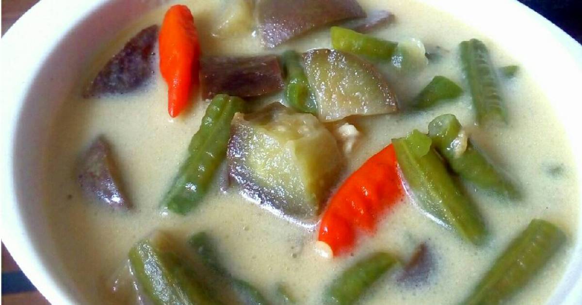 Resep Sayur Lodeh ndeso mantep No MSG oleh Ribka Arini 